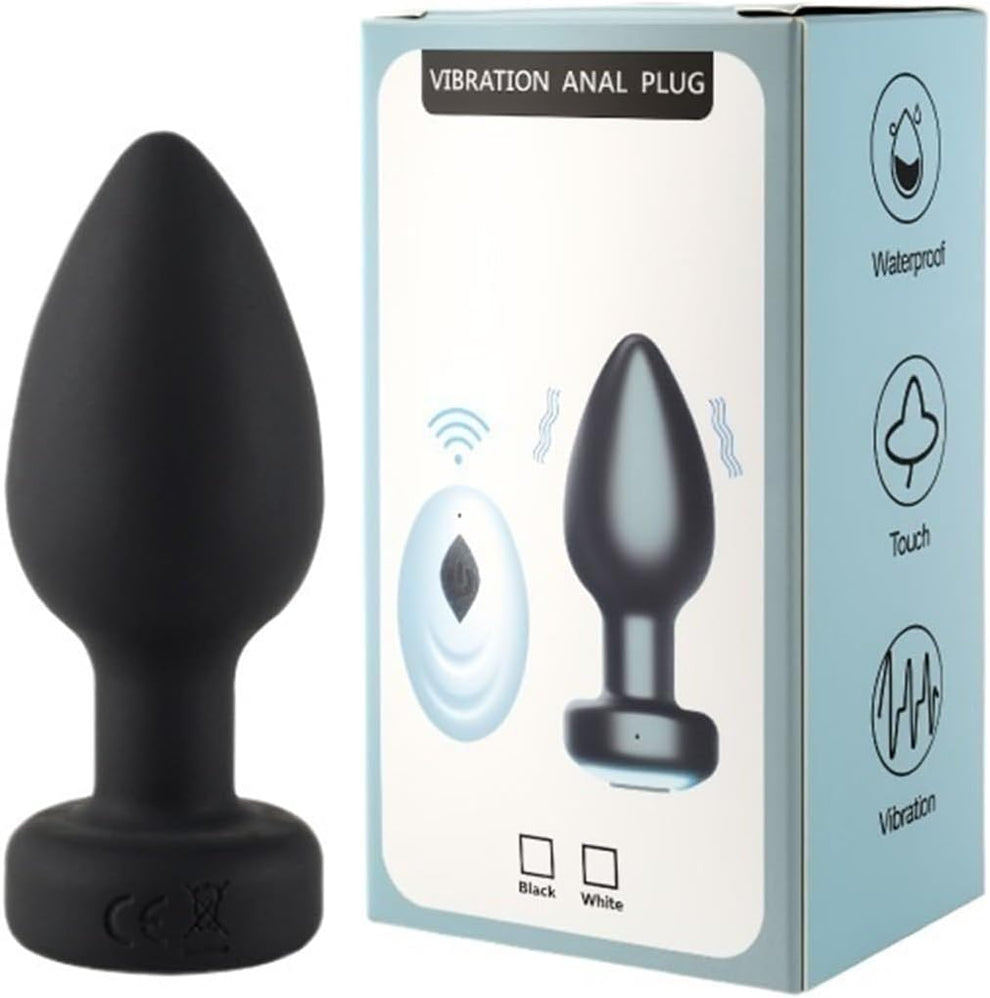 Remote Control Rechargeable Vibrating Butt Plug