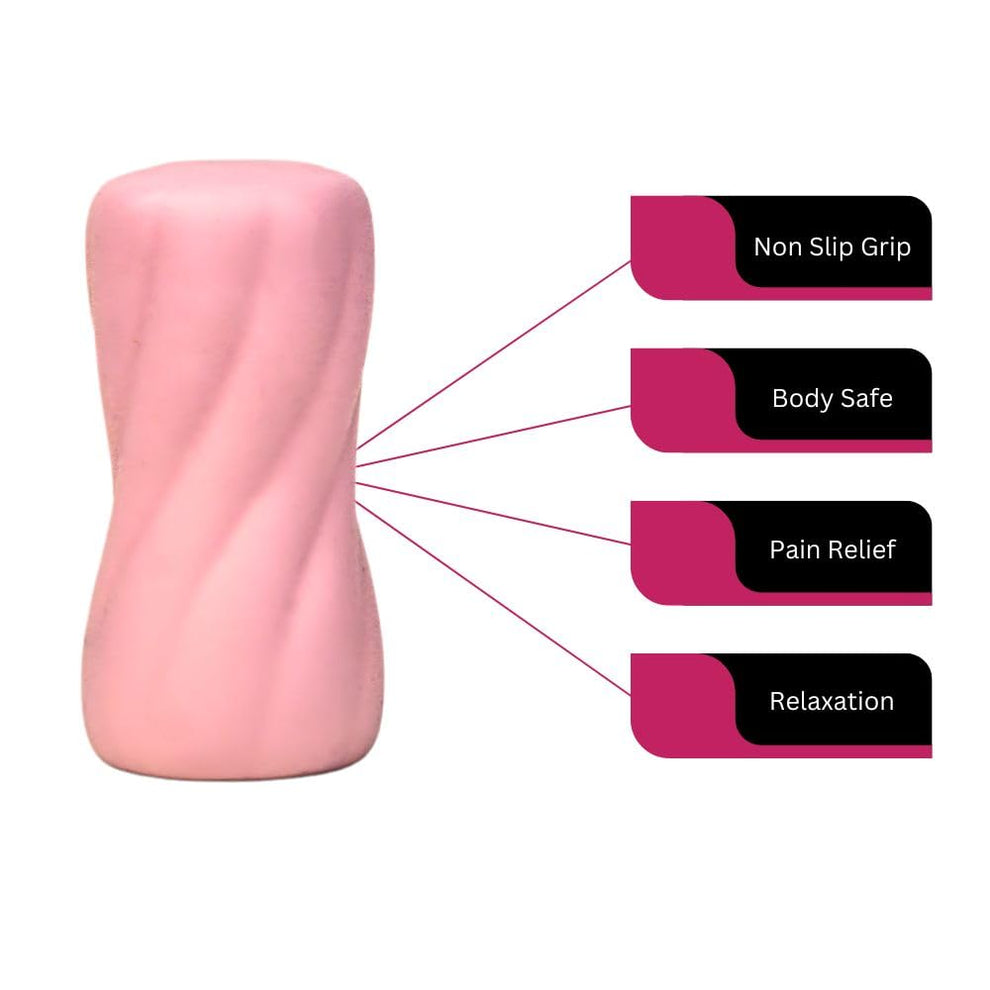 💗 Pink Silicone Male Stroker Sleeve