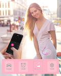 💕 Lush App-Controlled Vibrator Bluetooth Rechargeable G-Spot & Clitoral Vibrator